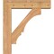 Ekena Millwork Balboa Block Smooth Bracket w/ Offset Brace, Western Red Cedar, 7 1/2"W x 32"D x 36"H BKT0806X32X36BOA05SWR - alternate 3